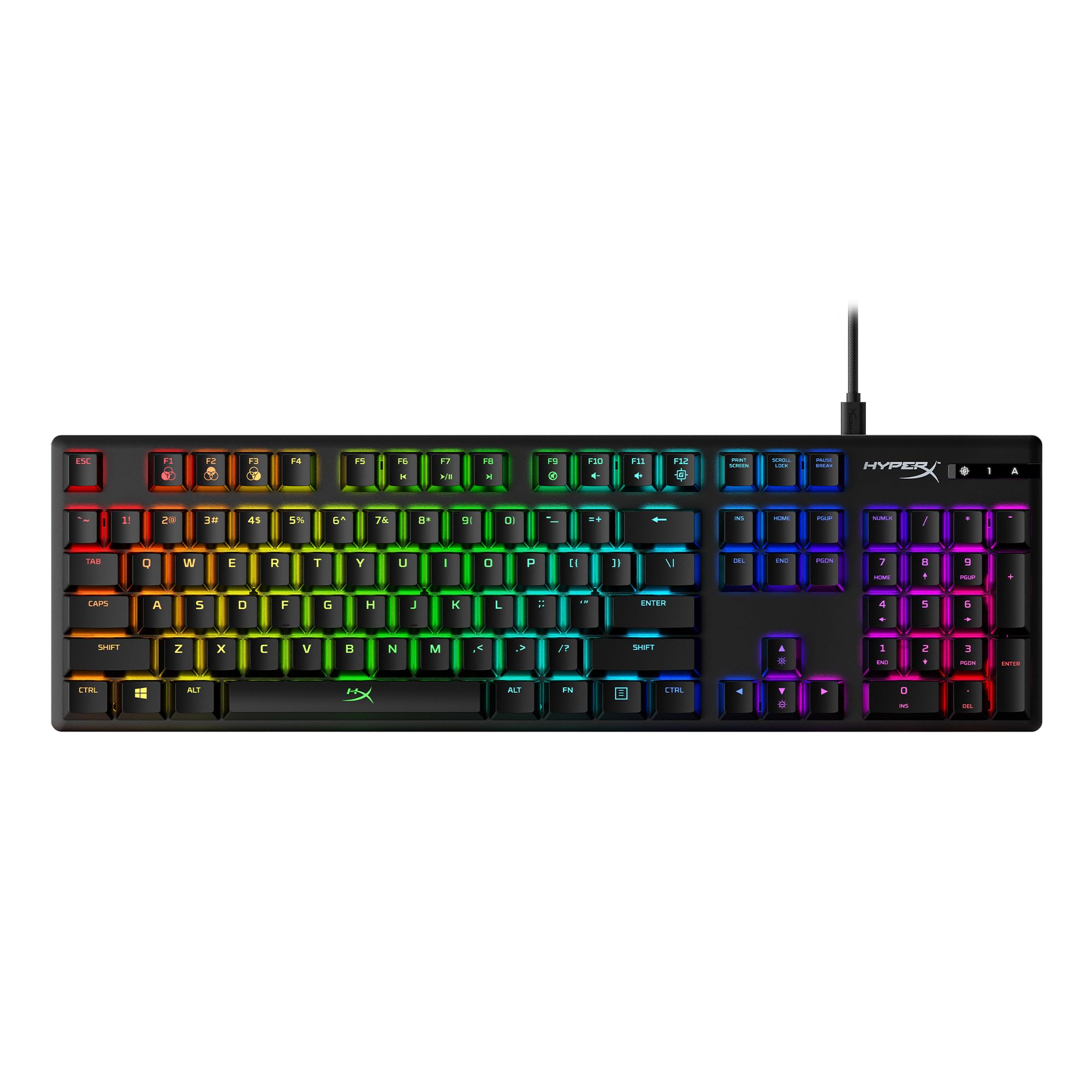 HyperX Alloy Origins RGB ⚡ Clicky Blue Switch Gaming Keyboard | Mint Unboxed Edition 🎥 | Pro-Level Performance(UNBOXED)